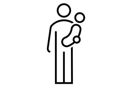 HB Erwachsene mit Kleinkind